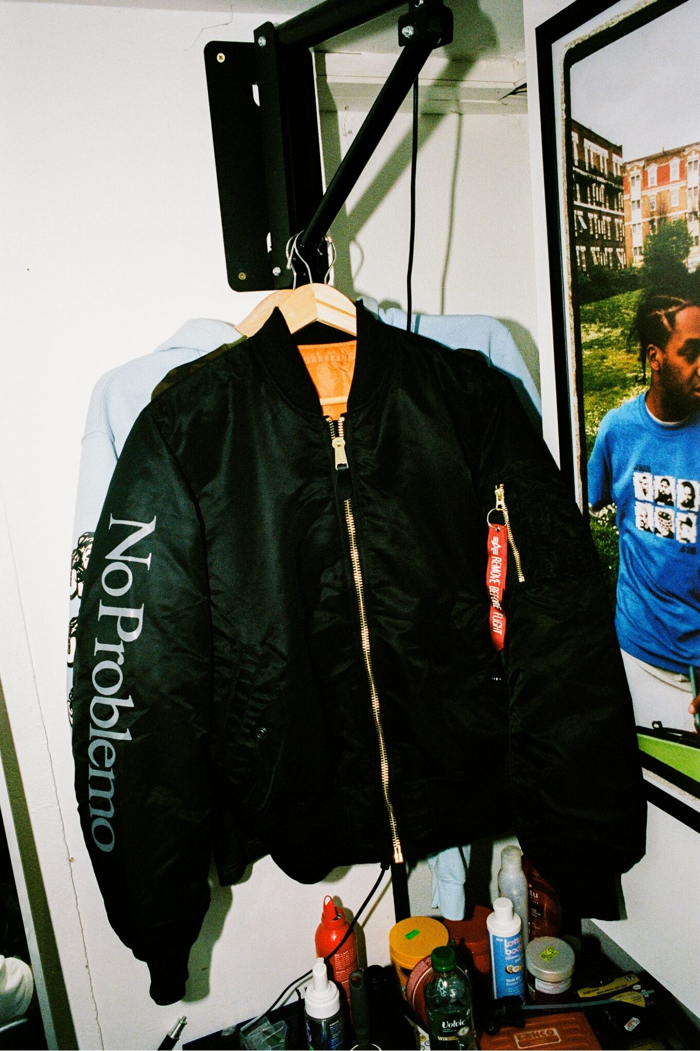 希少✨ NO COFFEE×SHANTi i×ALPHA INDUSTRIES Alpha Industries x No Problemo